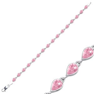 925-silver-teardrop-pink-cz-tennis-bracelet-high-quality-silver-jewelry-in-uae-dubai