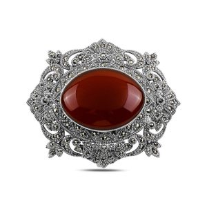 925-silver-natural-red-agate-marcasite-brooch-pendant-high-quality-jewelry-in-uae-dubai